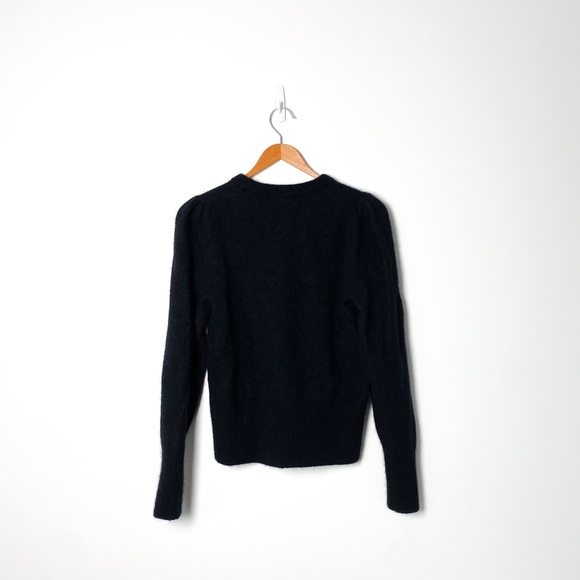 Banana Republic Alpaca Wool Black Crewneck Sweater - Picture 7 of 7